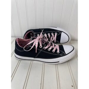 Converse Chuck Taylor All Star Madison OX Women US 8 Hello Kitty Black Low Top